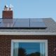 Casa con energía solar